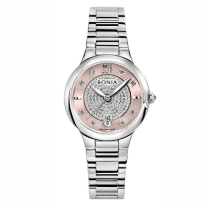 Bonia Women Elegance BNB10793-2373 Silver Stainless Steel Casual Watch